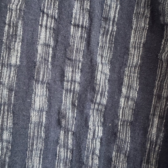 J McLaughlin Christa Tiered Linen Blend Midi Dress Women’s Size Large - Picture 7 of 9